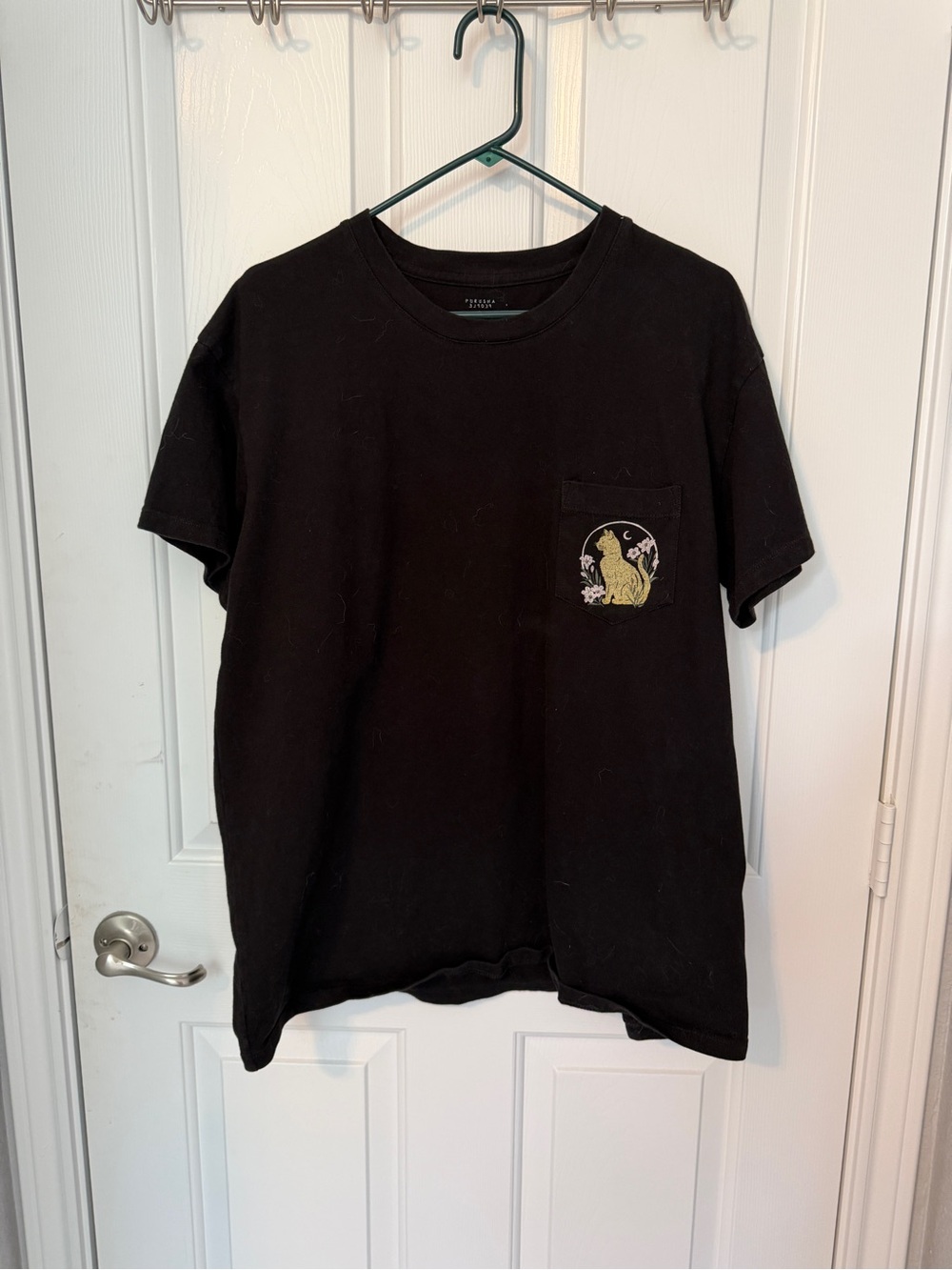 Purusha People black moon magic cotton tee
